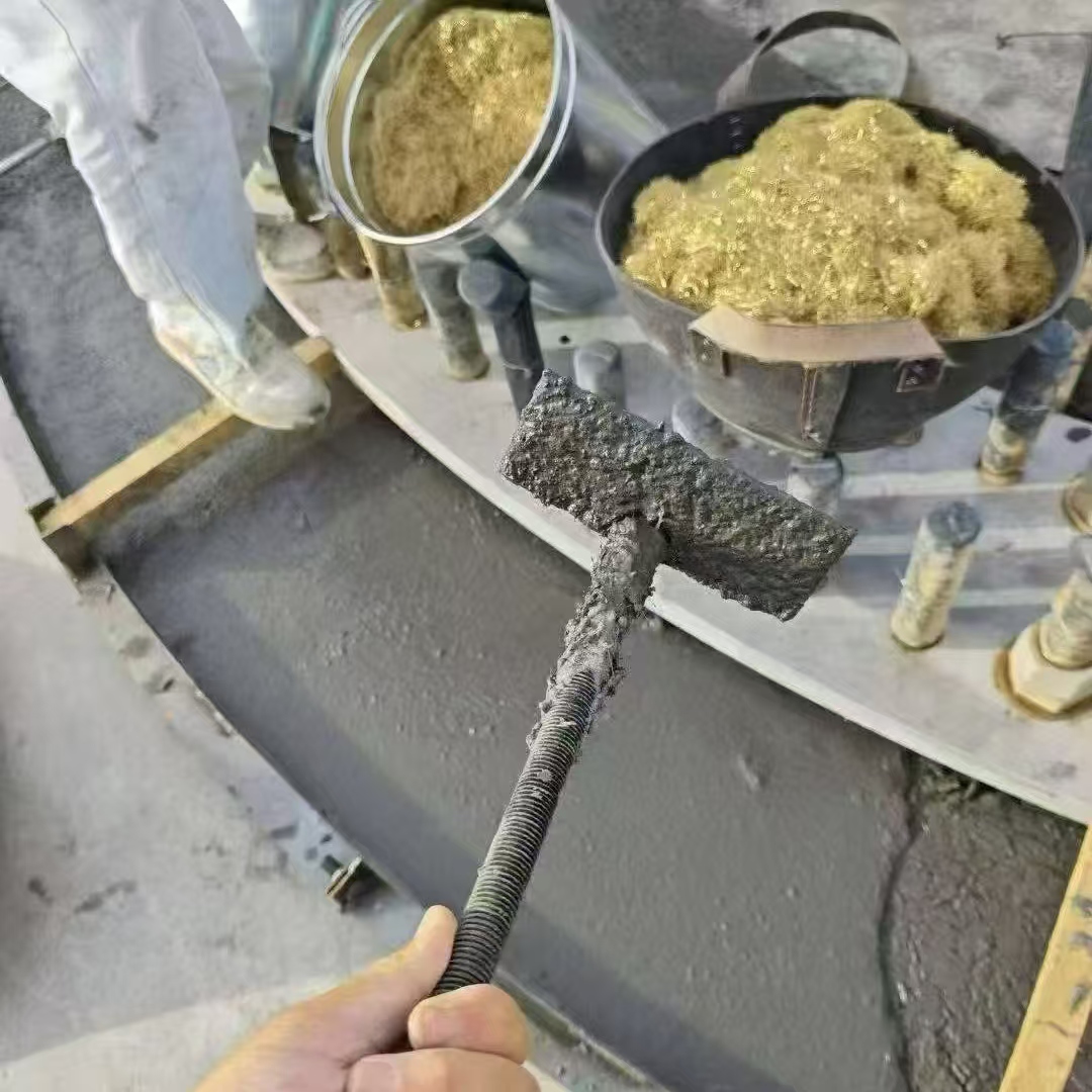 郑州C120钢纤维高强无收灌浆料 轧机压缩机汽轮机发电机锻压设备底座灌浆材料